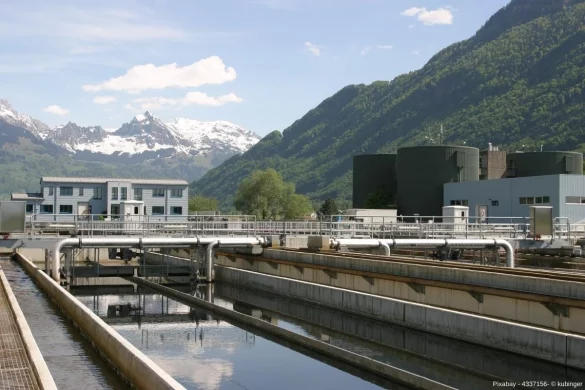 Kläranlage in der Schweiz - In diesem Beitrag erfahren Sie wissenswerte Infos, wie Industrieabwässer umweltfreundlich entsorgt werden können.